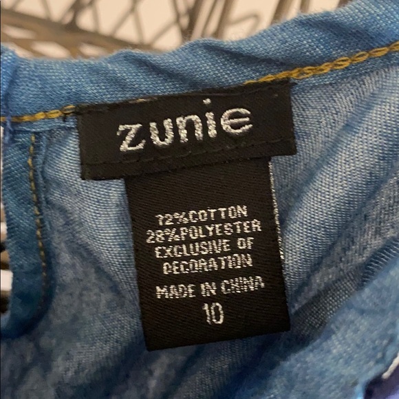 Zunie girls jean dress - Picture 4 of 4